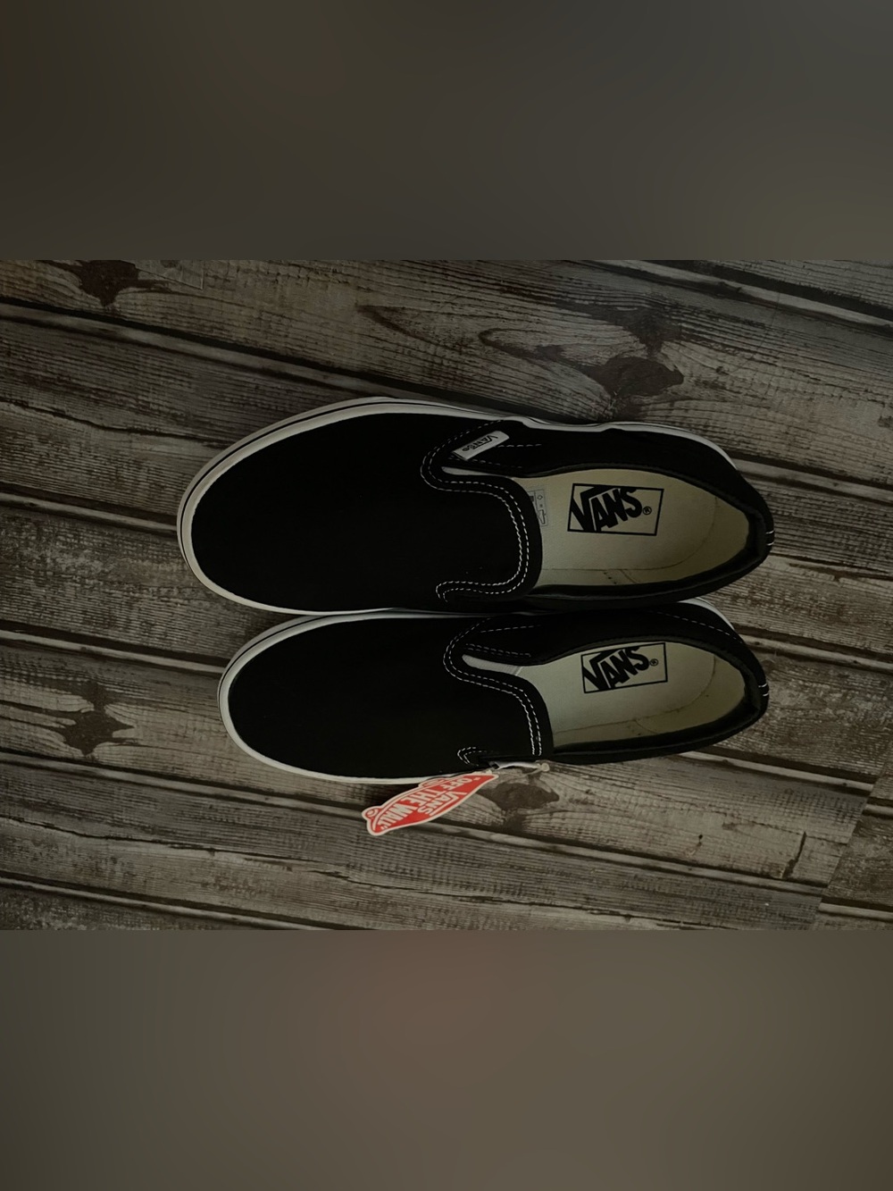 Vans Black Canvas Classic Slip-On
